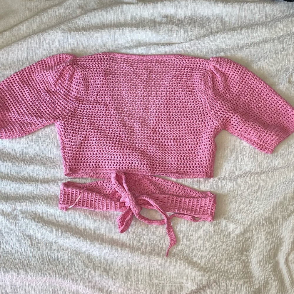 Pink knit top - Picture 3 of 5